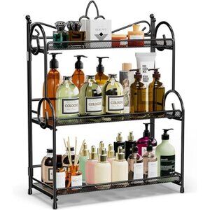 Bathroom Organizer Countertop 3 Tier Spice Rack Organizer, Counter Organization